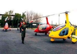 Ilk Kadin Gyrocopter Pilotu Diyabetliler Icin Uctu