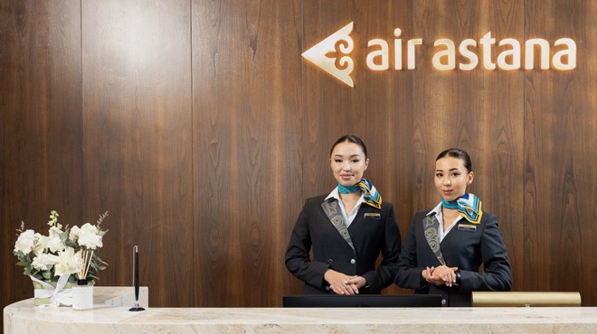 AIR ASTANA'DAN İLK LOUNGE