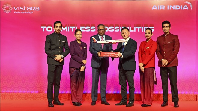 AIR INDIA VE VISTARA BİRLEŞTİ