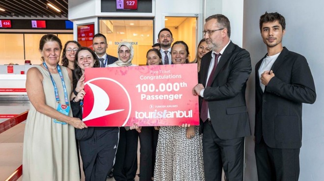 TOURİSTANBUL DA 100 BİN YOLCU